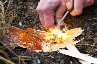 How To Start A Fire In Wet Weather